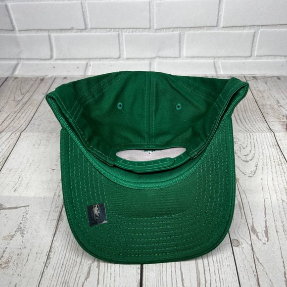 Milwaukee Bucks NBA Adidas Hat Snapback Cap Green New‎ Women - Picture 5 of 8